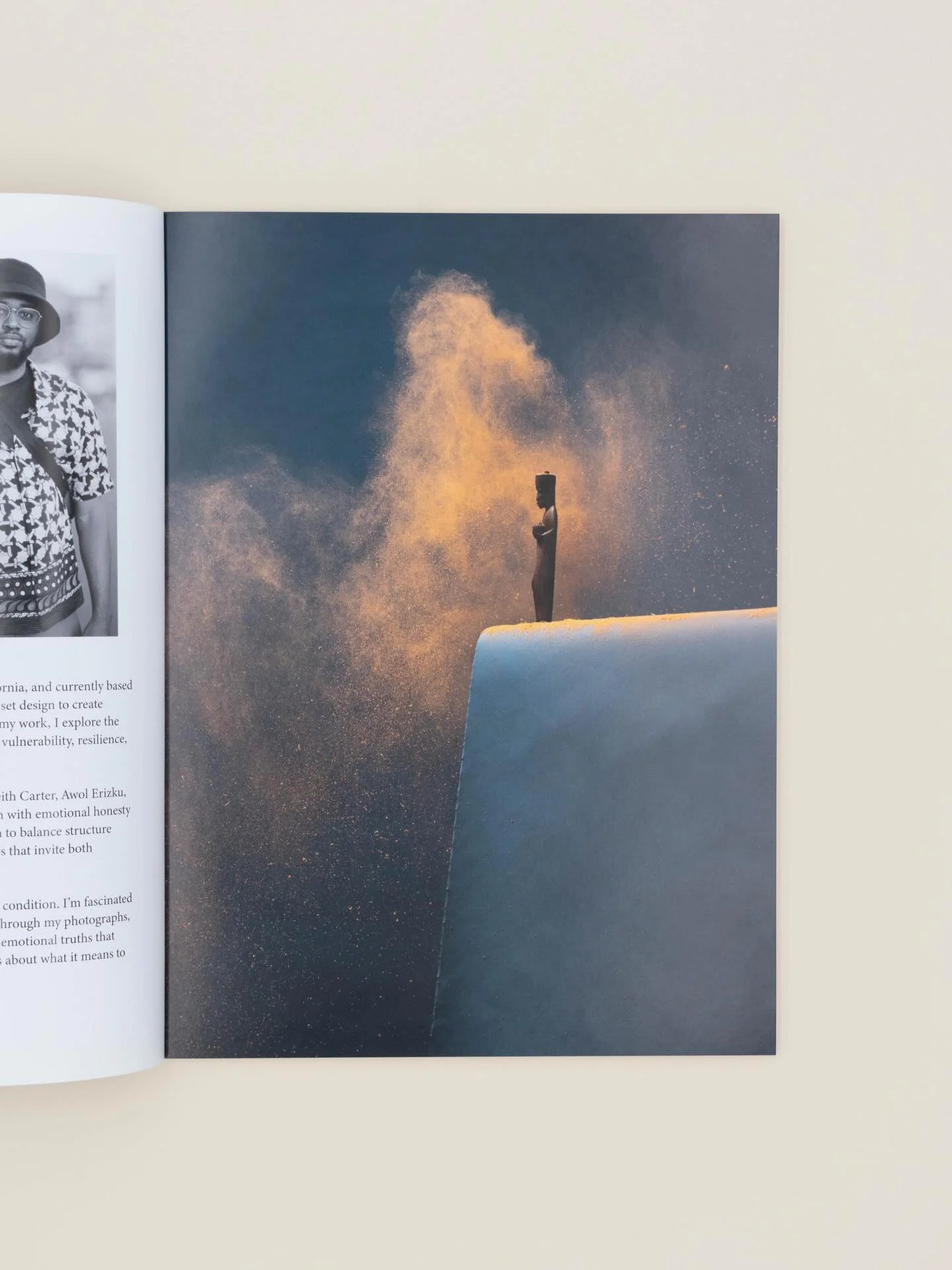 Meet @rough_thesis ~ Bay Area photographer, who in our first issue shares his project &ldquo;Further into the Place,&rdquo; where he invites viewers to explore the polymorphic nature of Black diasporic galaxies. Very excited to share this project of 