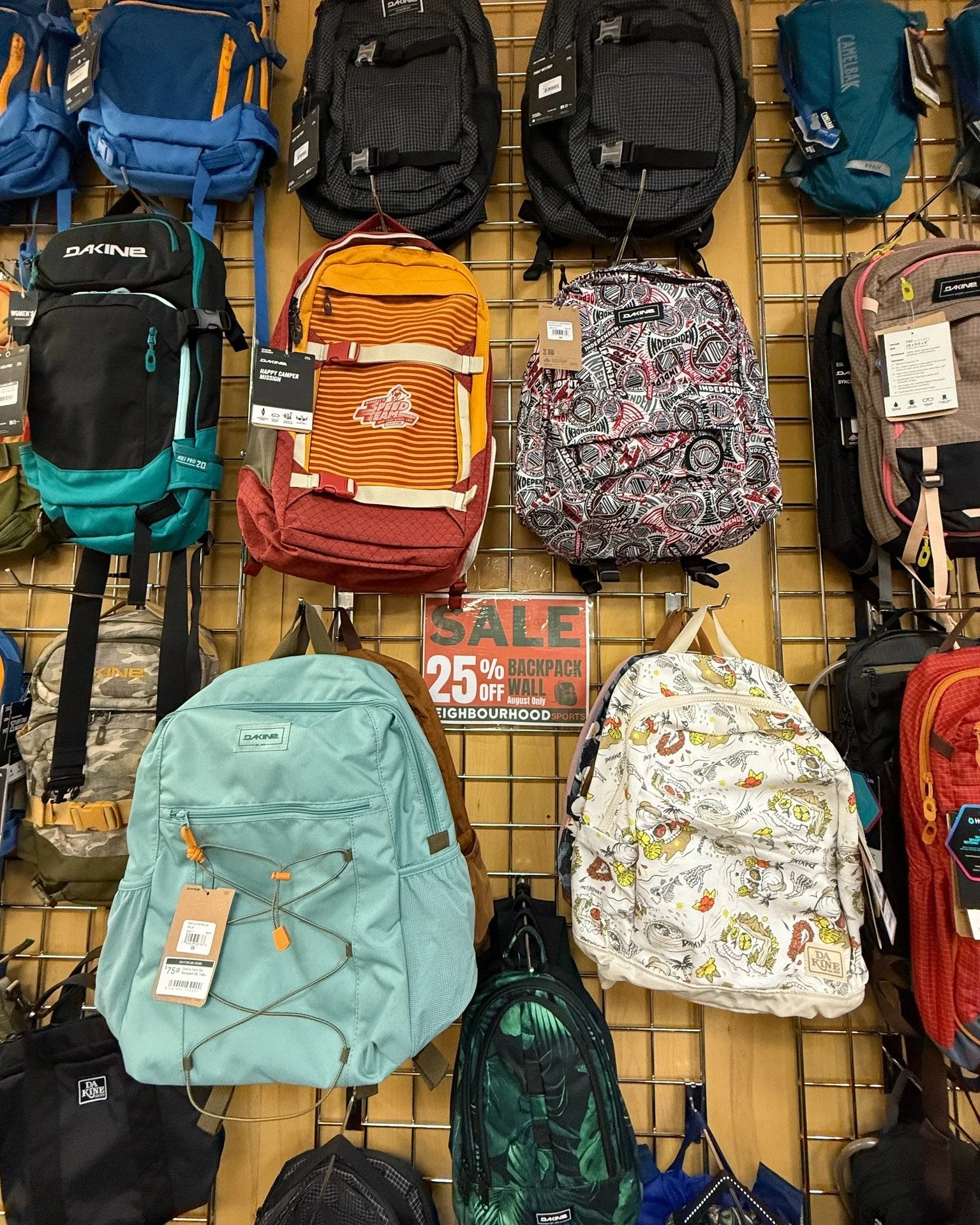 Not too early to think about back to school&mdash;especially with 25% off our entire backpack wall!

#NBHsports