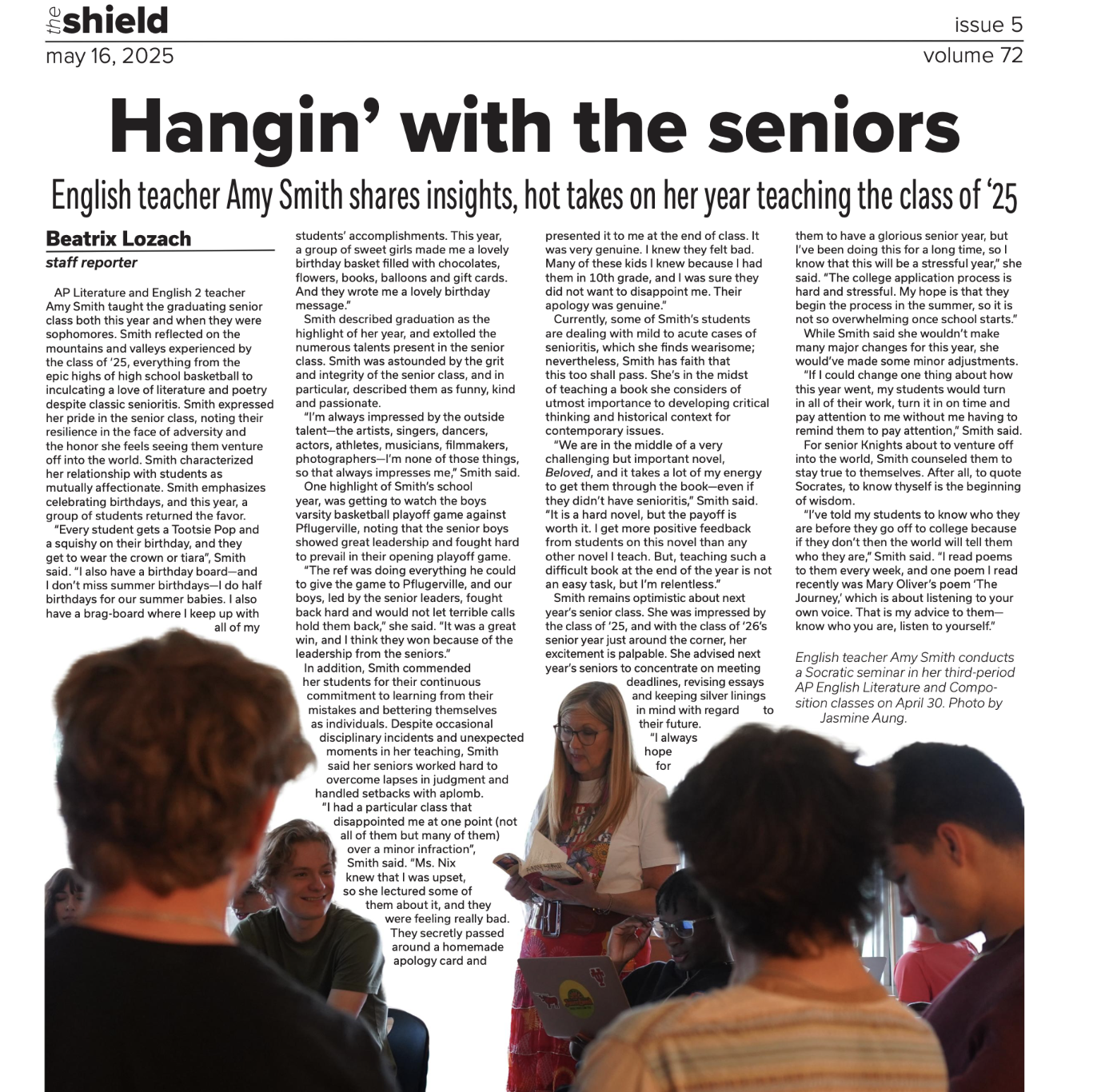 Amy Smith Reflects on Teaching AP English