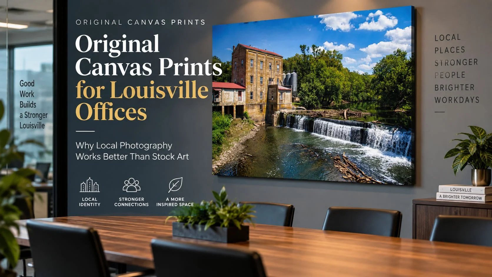 Louisville Office Canvas Prints: Original Local Photography