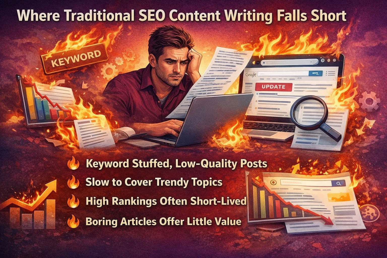 Where Traditional SEO Content Writing Falls Short