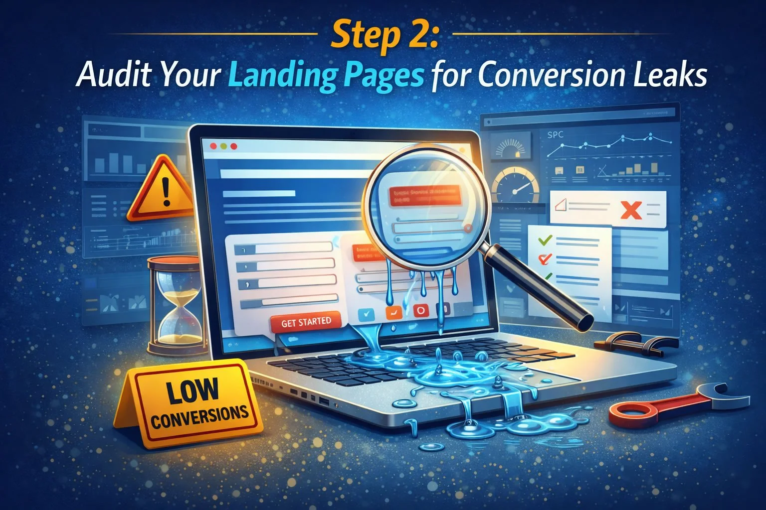 Step 2: Audit Your Landing Pages for Conversion Leaks