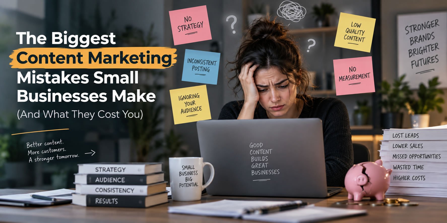 5 Content Marketing Mistakes Small Businesses Make