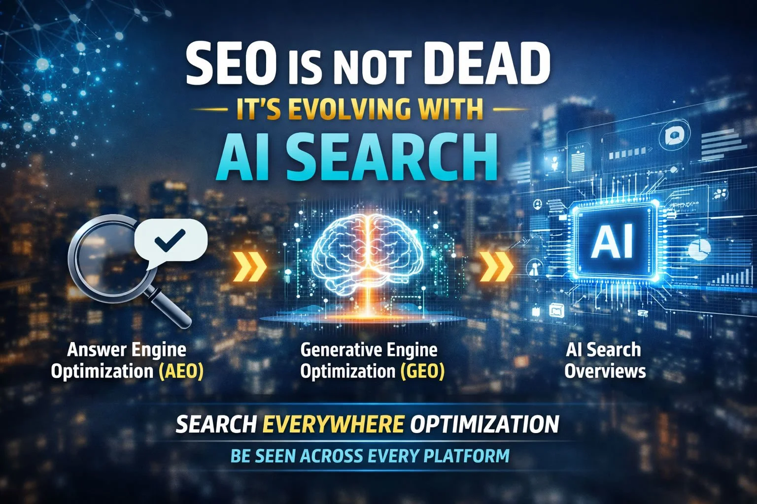 Why SEO Is Still Alive and Evolving in the Age of AI: Search EVERYWHERE Optimization Explained