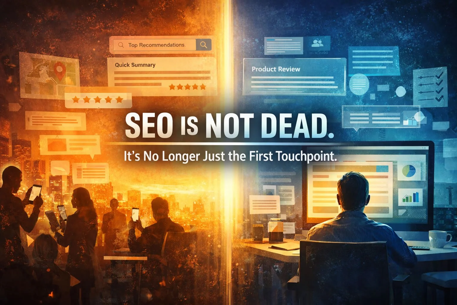 SEO Is Not Dead. It is no longer just the first touchpoint.