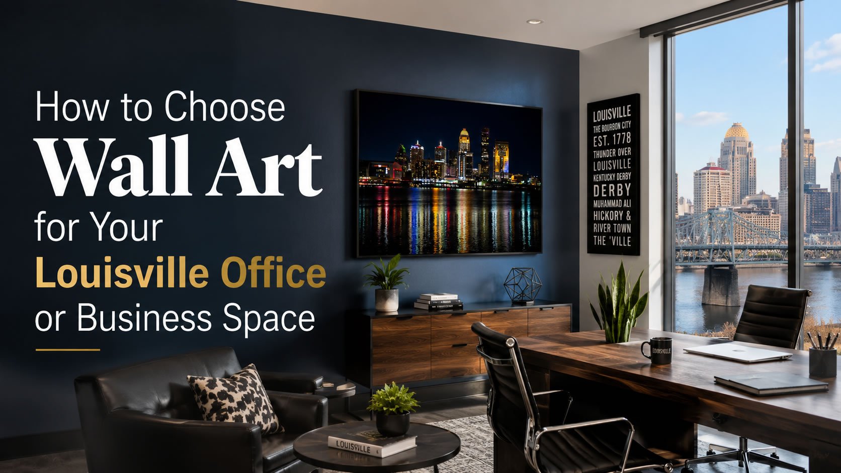 Louisville Office Wall Art: Original Canvas Prints