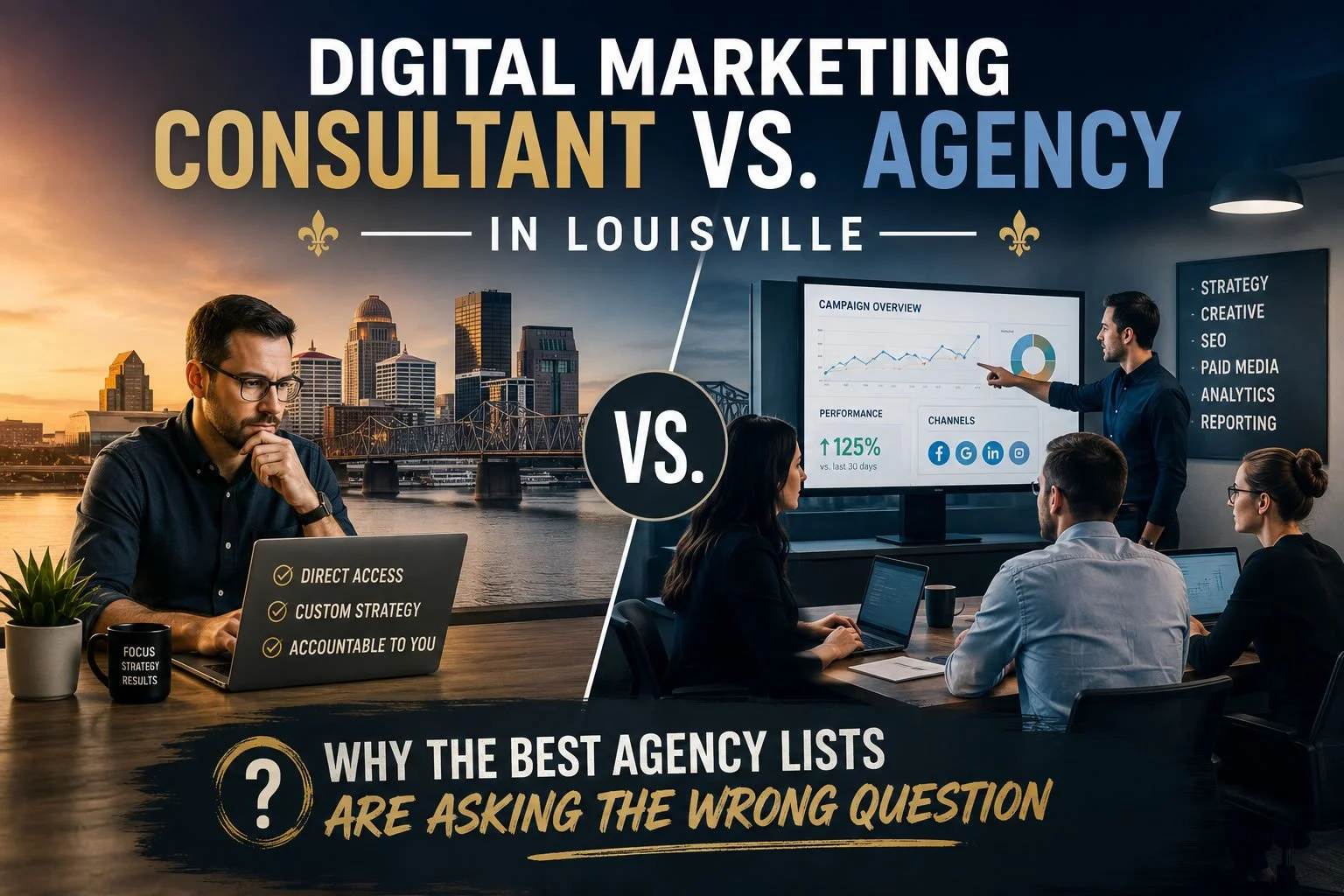 Digital Marketing Consultant vs Agency Louisville