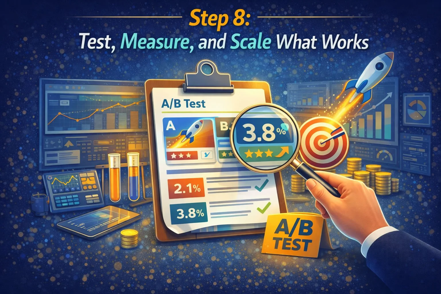 Step 8: Test, Measure, and Scale What Works