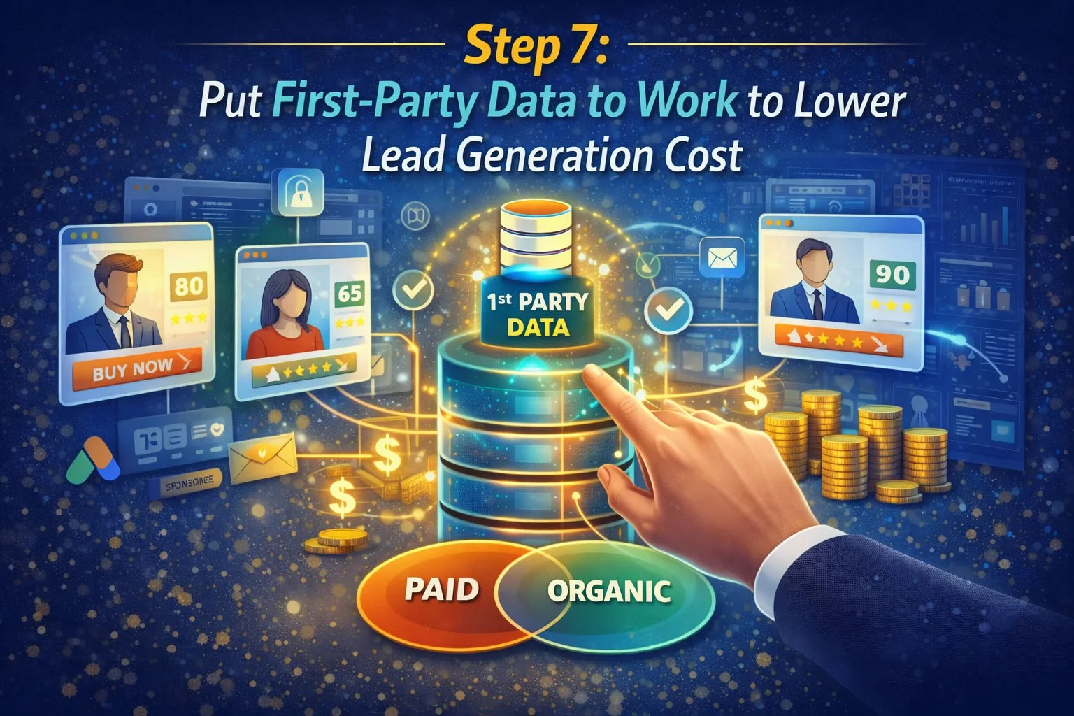 Step 7: Put First-Party Data to Work to Lower Lead Generation Cost