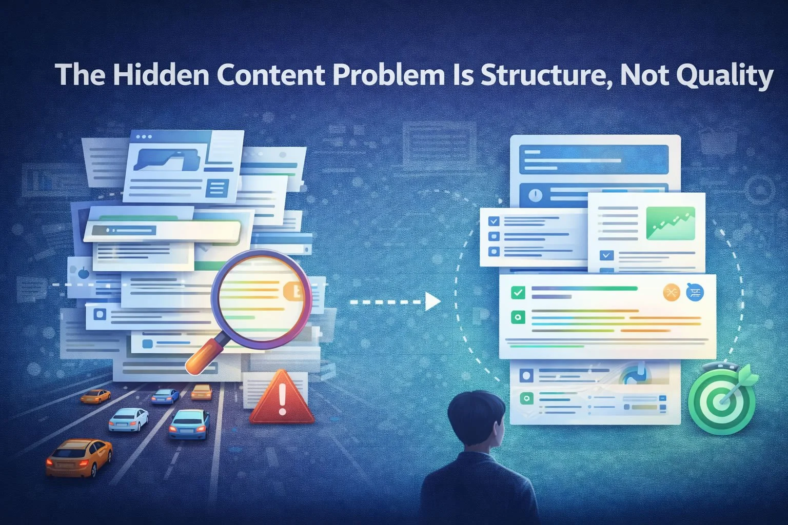 The Hidden Content Problem Is Structure, Not Quality