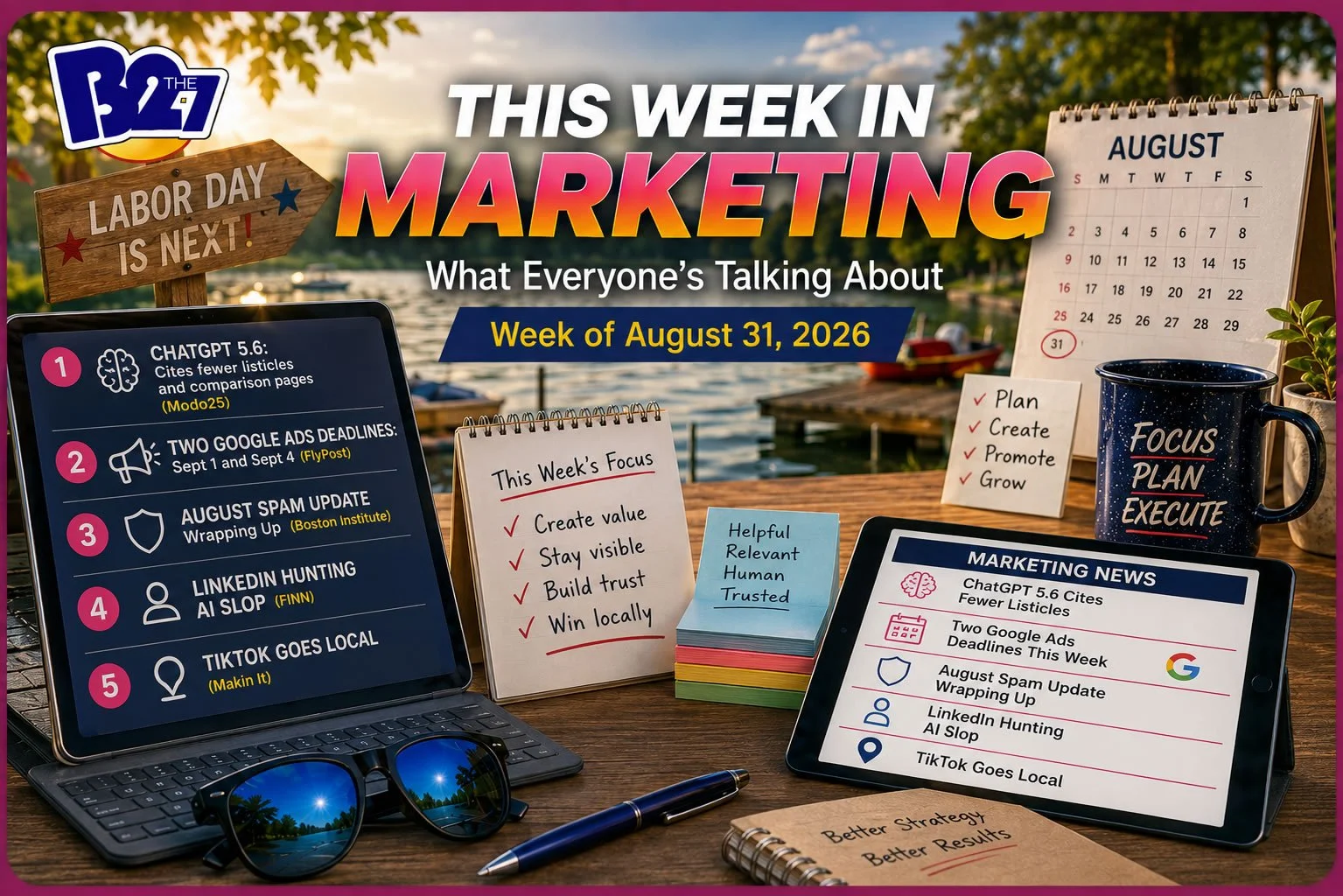 5 Marketing Trends: Week of August 31, 2026