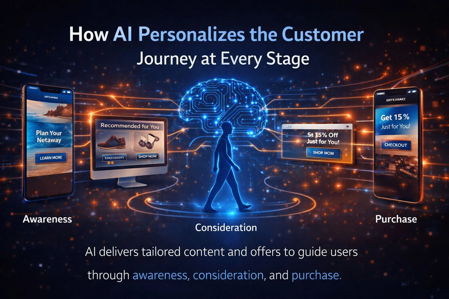 How AI Personalizes the Customer Journey at Every Stage