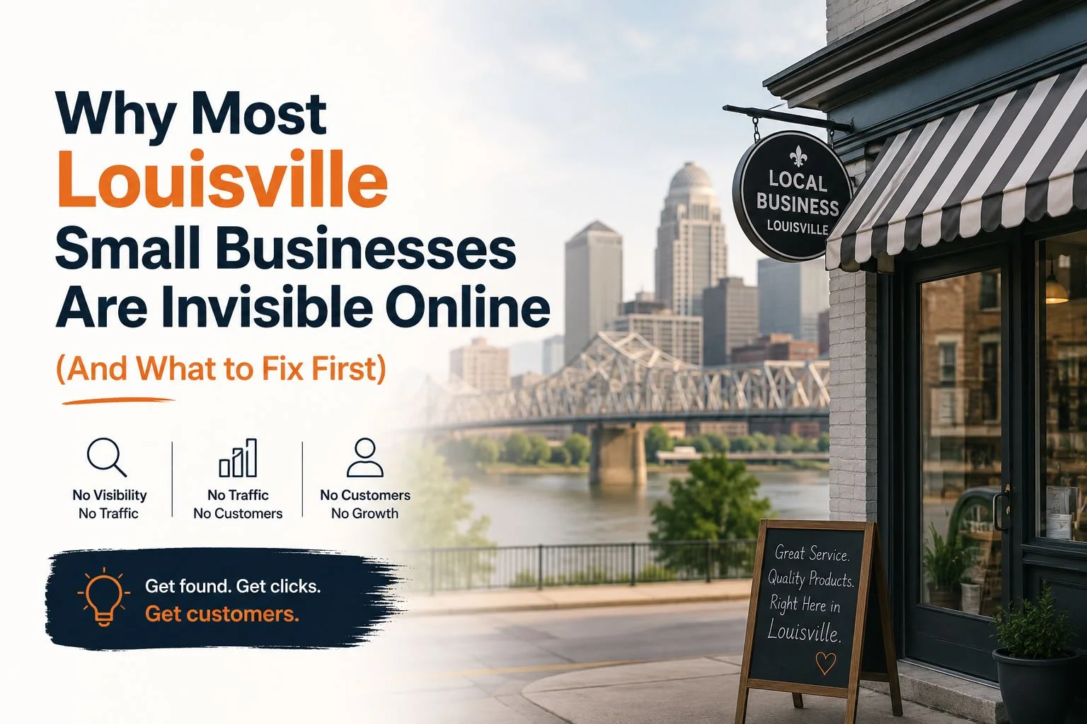 Why Louisville Small Businesses Are Invisible Online