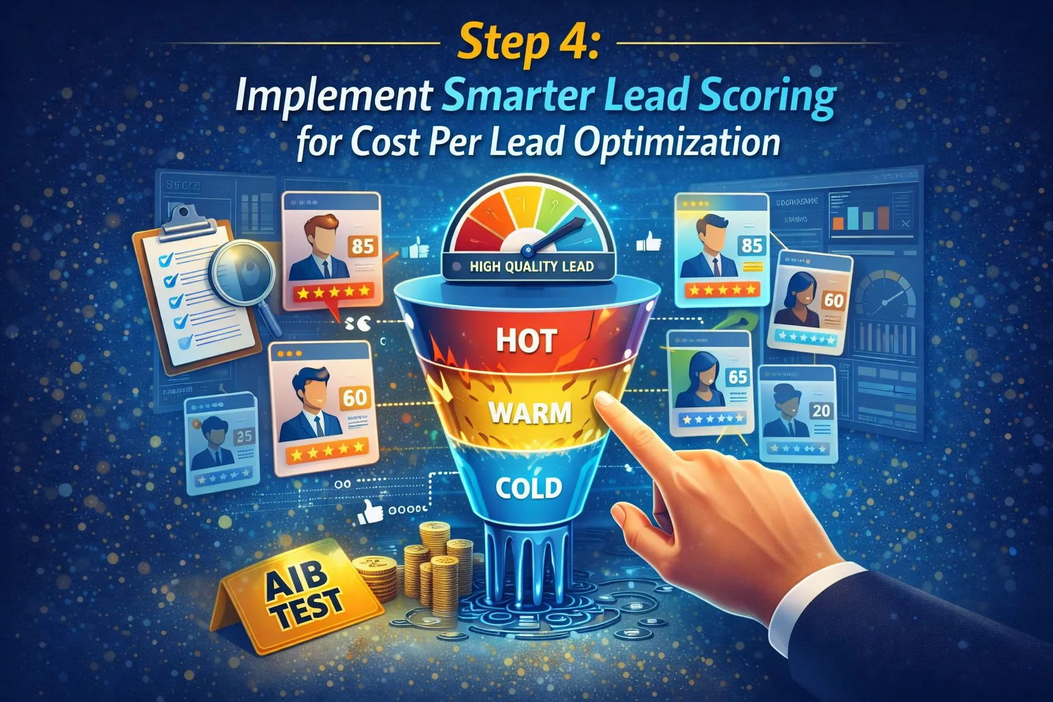 Step 4: Implement Smarter Lead Scoring for Cost Per Lead Optimization