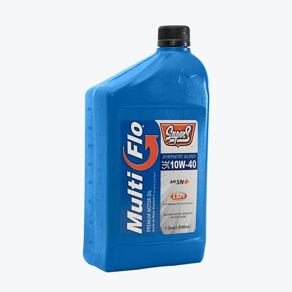 SUPER S MULTI-FLO SYNTHETIC BLEND 10W40 MOTOR OIL 12/1 QTS