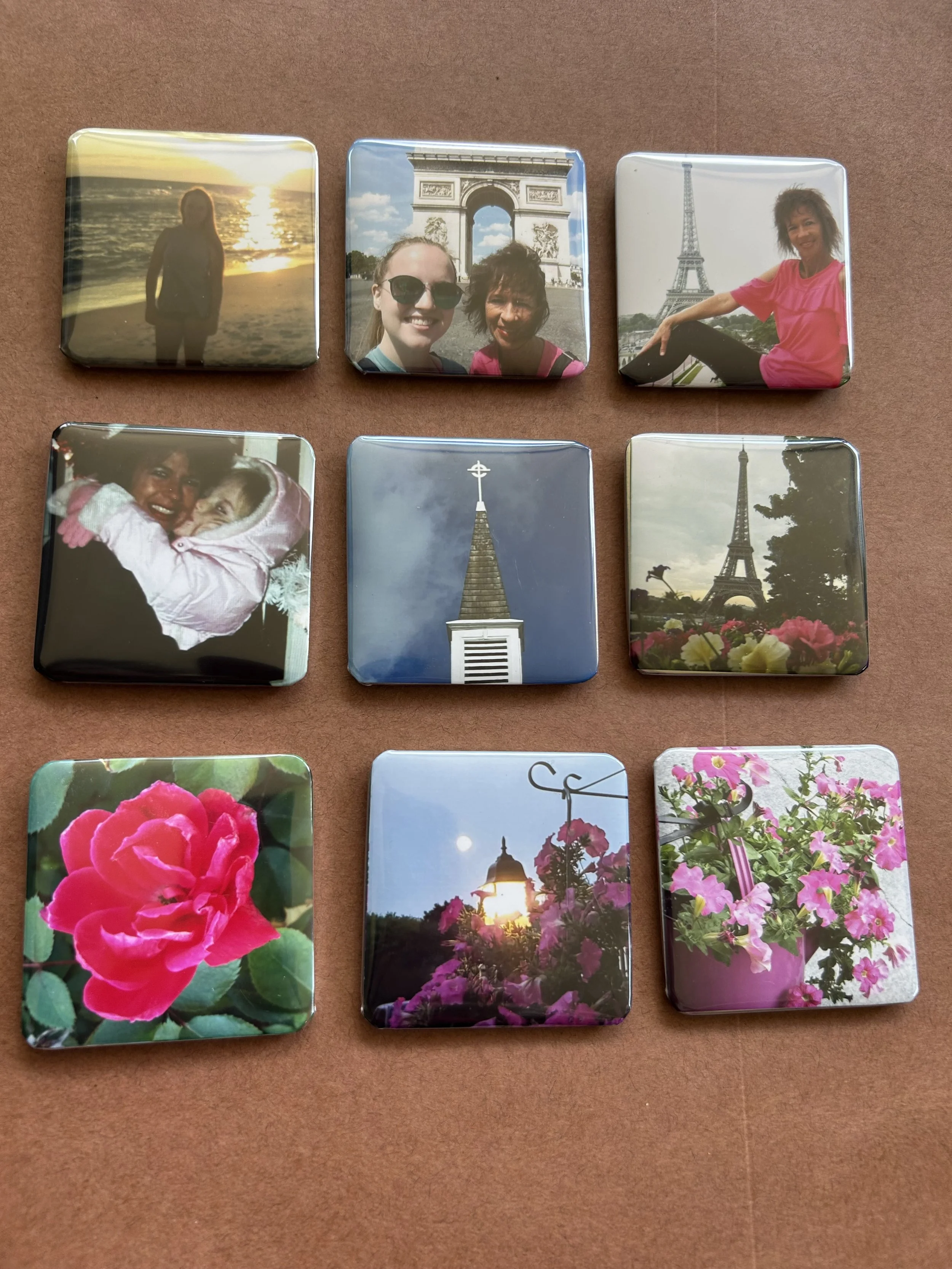 Photo magnets