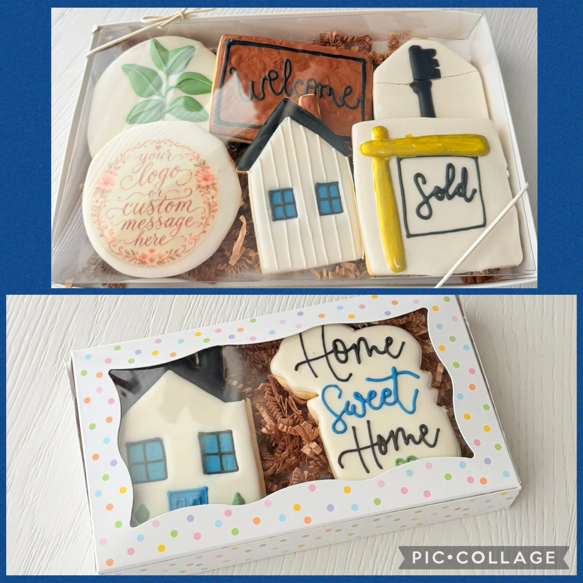Book and tea themed giftable decorated sugar cookies