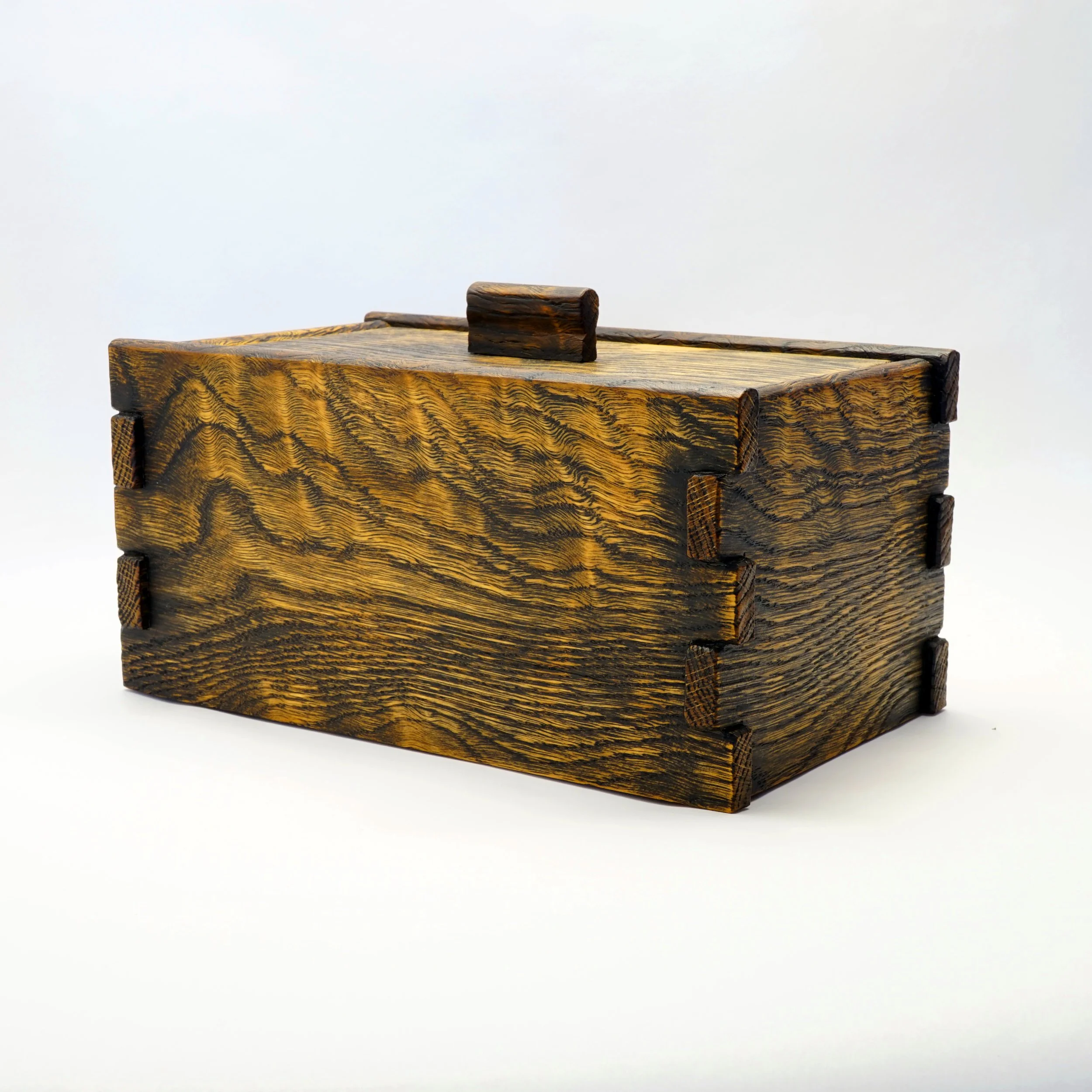 White oak and ash box