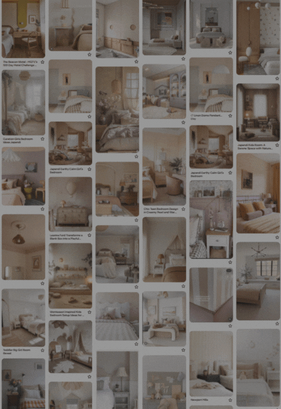 Custom Pinterest Board - $100/room