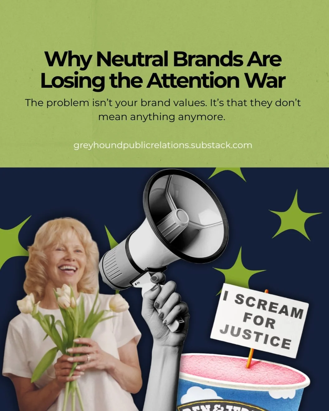 Our latest on Substack explores why, especially in a saturated market, the brands that break through are the ones that define what they stand for, and stay consistent.

That&rsquo;s where modern PR comes in. Today, its role isn&rsquo;t just amplifica