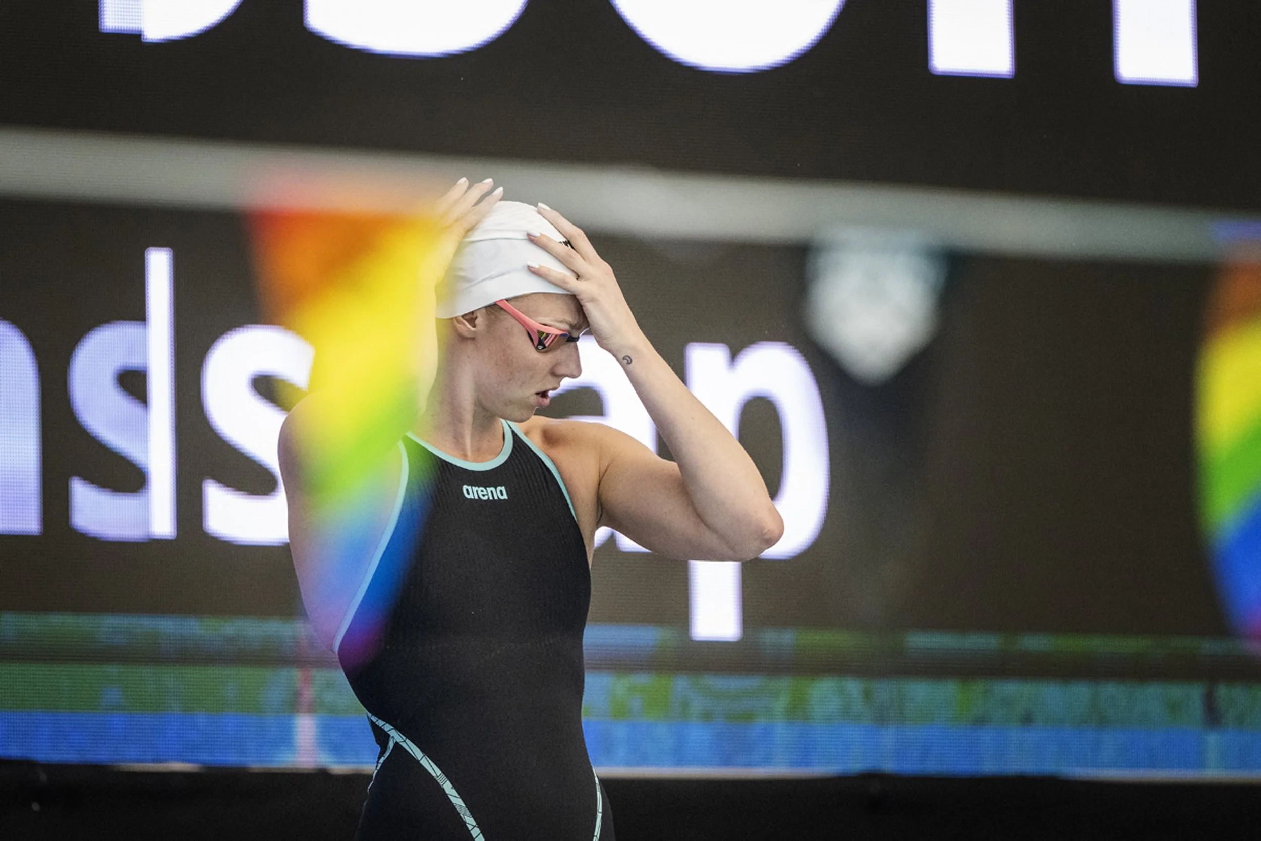 Sara Junevik vann 50 meter fjärilsim. Och i förra veckan fick hon besked om att fistansen blir OS-gren 2028.