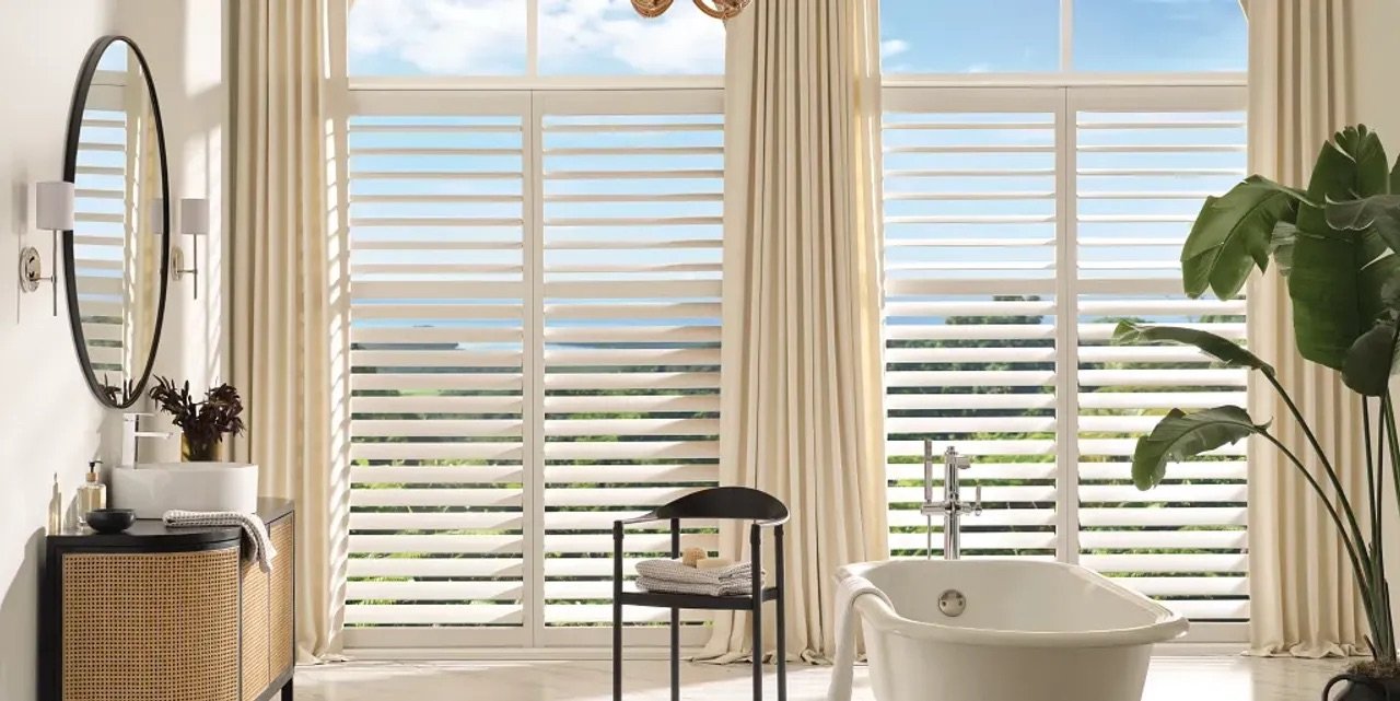 Palm Beach Polysatin Vinyl Shutters