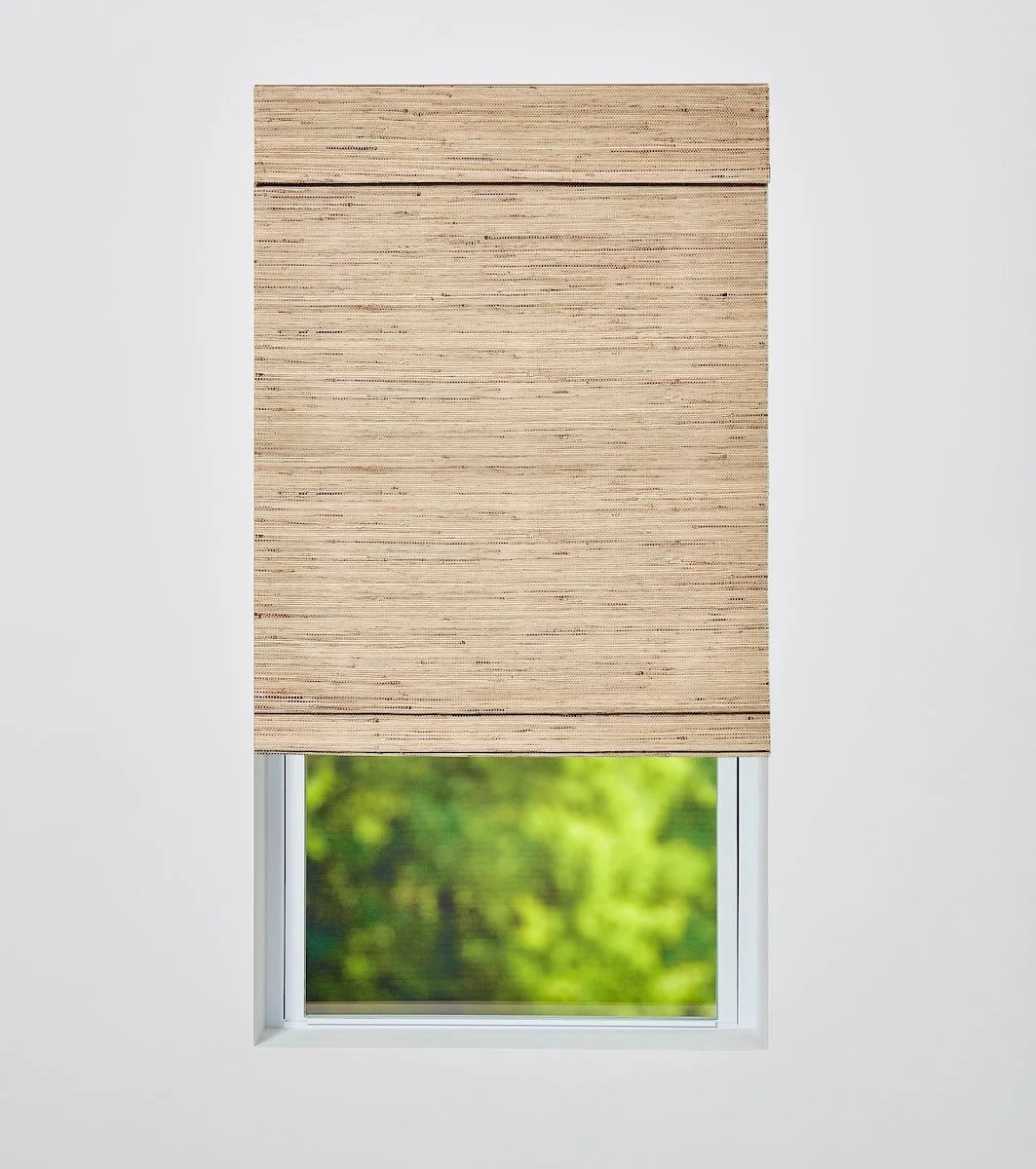 Blackout woven wood shade