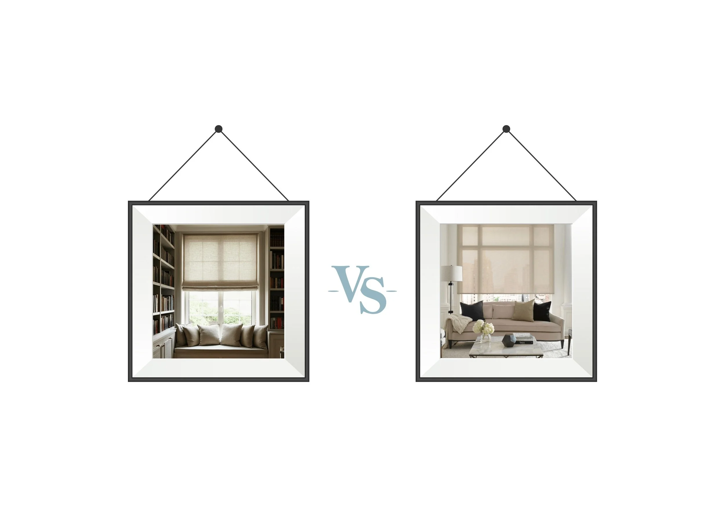 Roller vs. Roman Shades: Which Is Best for Your Windows?