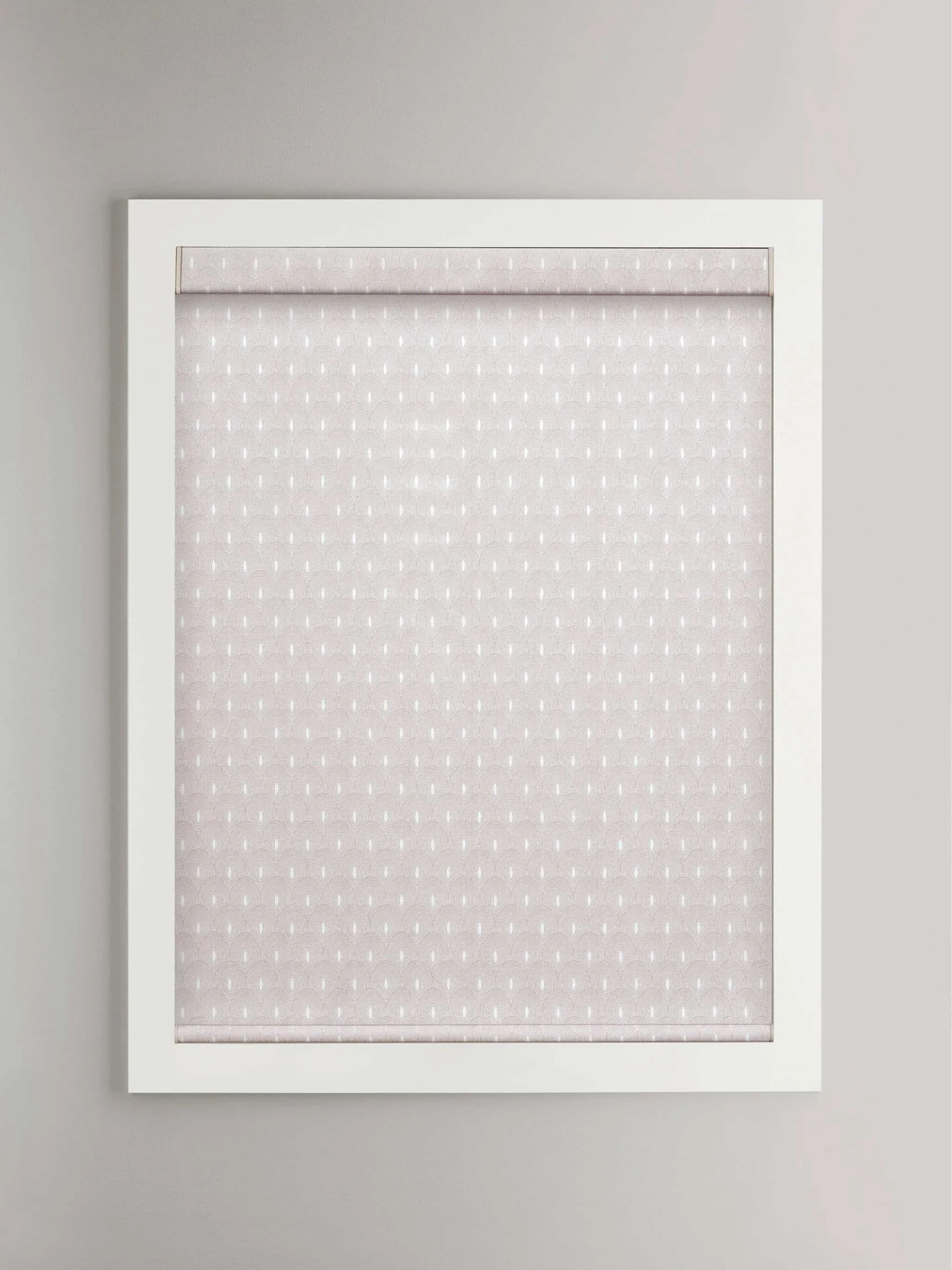 Hunter Douglas® Deisgner roller shade in a subtle print fabric