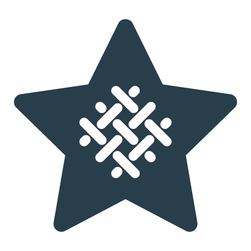 Star with a swatch of fabric for COM fabrics welcome on every project