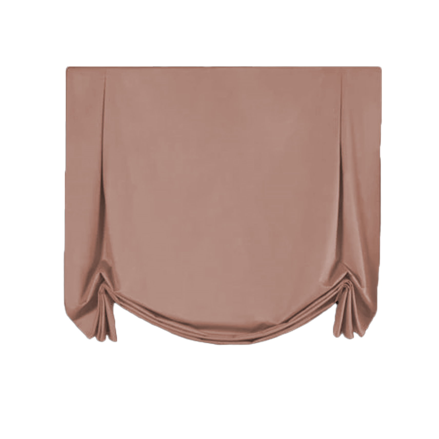 London shade image, peach fabric