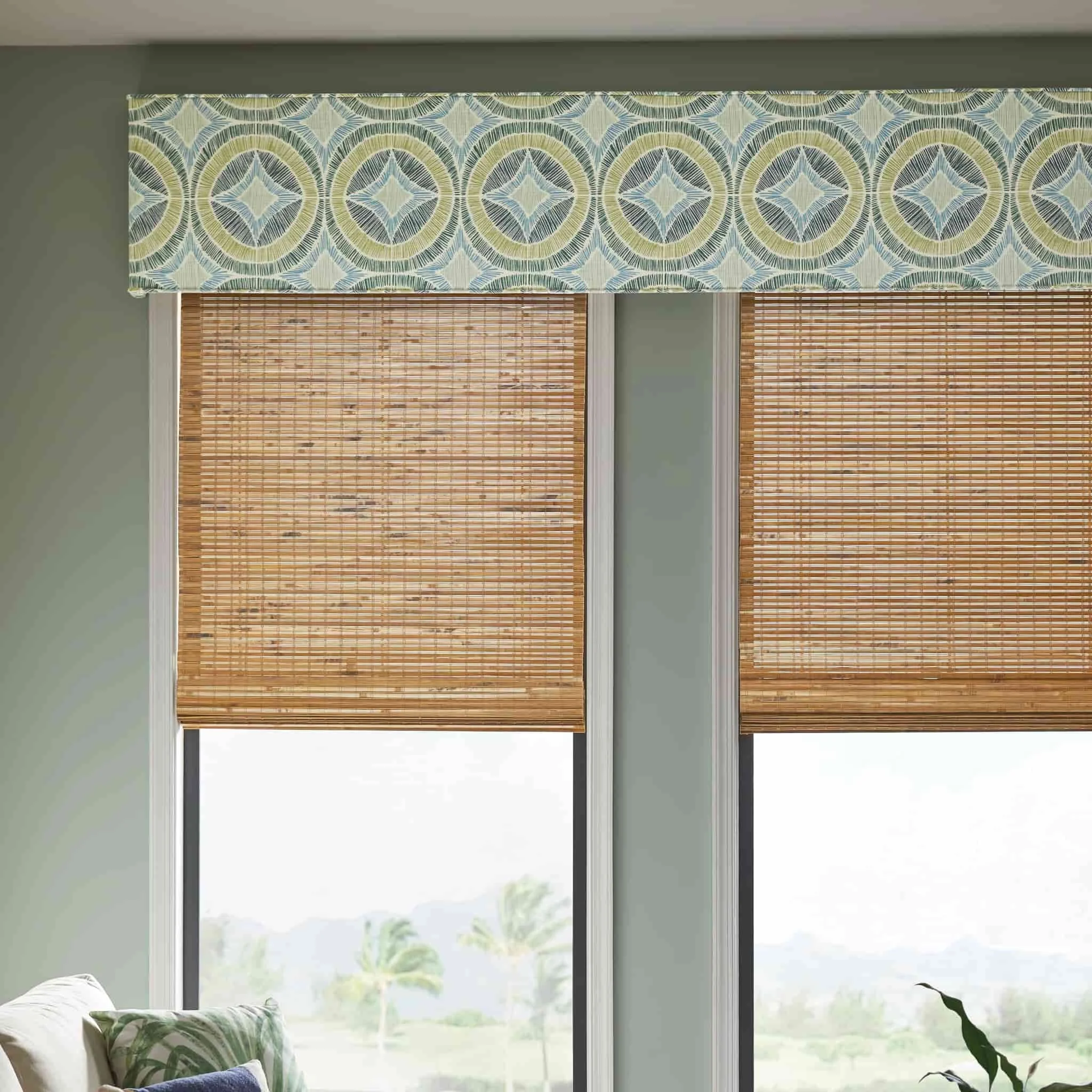 Horizons Natural Shades in Malibu Fabric