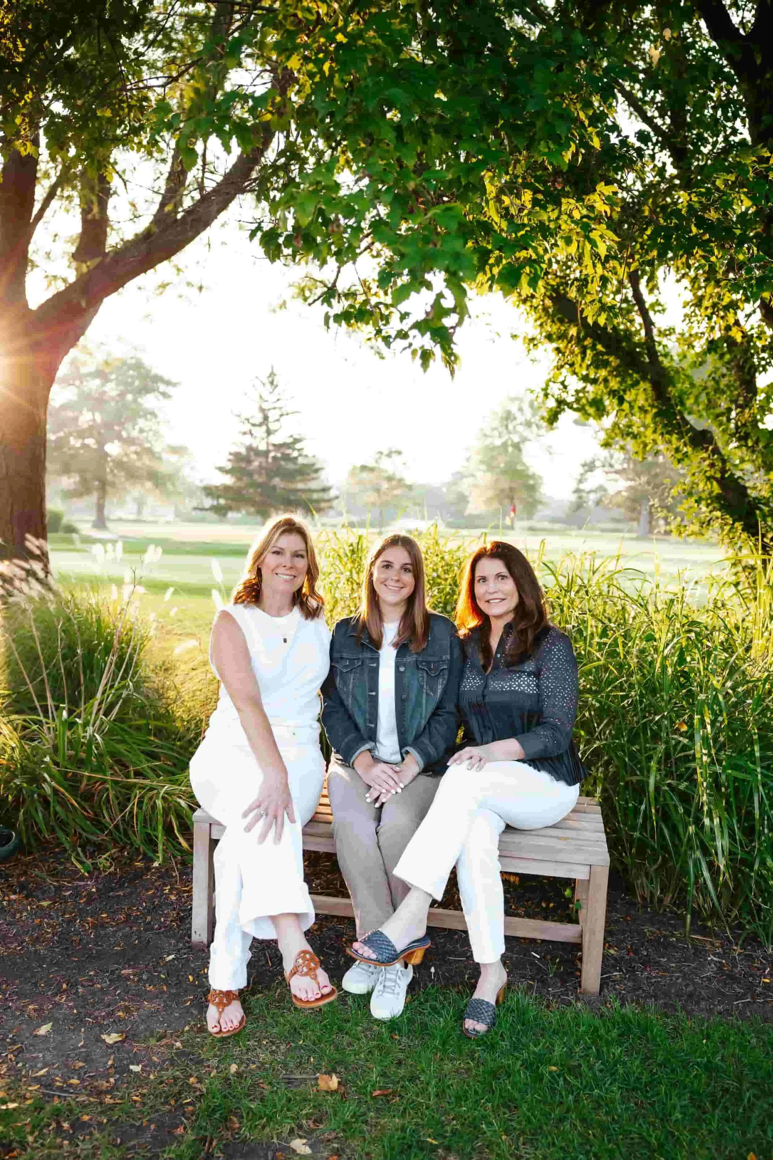 The Pinched Pleat Design Team - from left - Sasha Hostetter, Alathea Wilson, and Dana Newsom