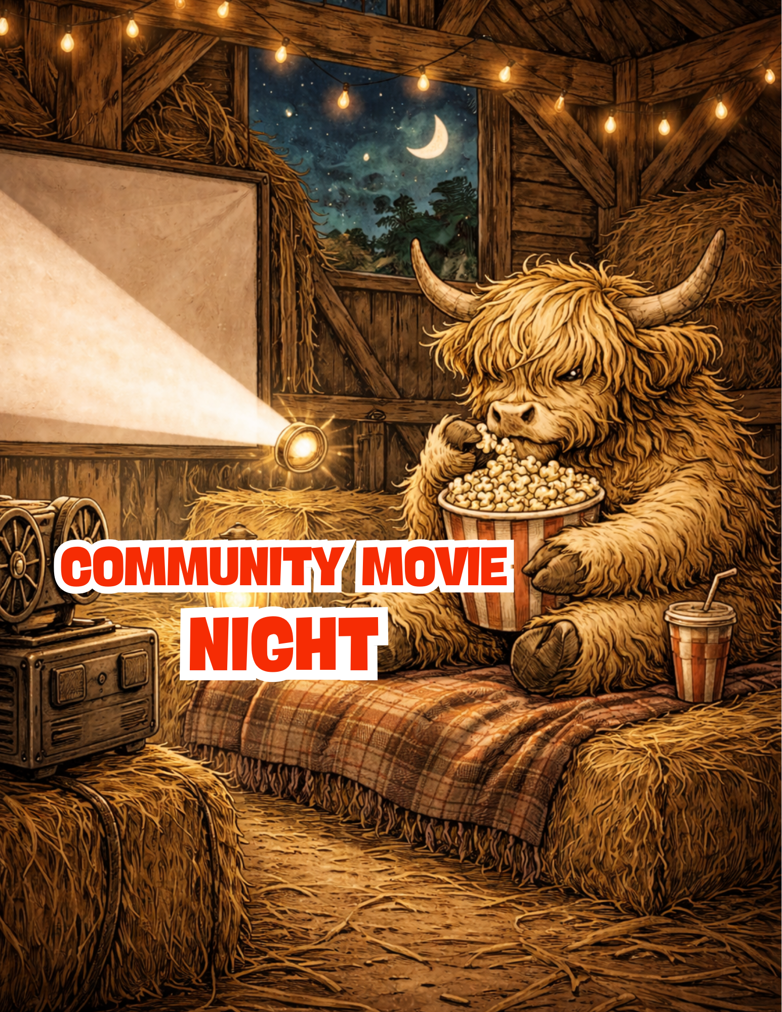 Community Moo-vie Night