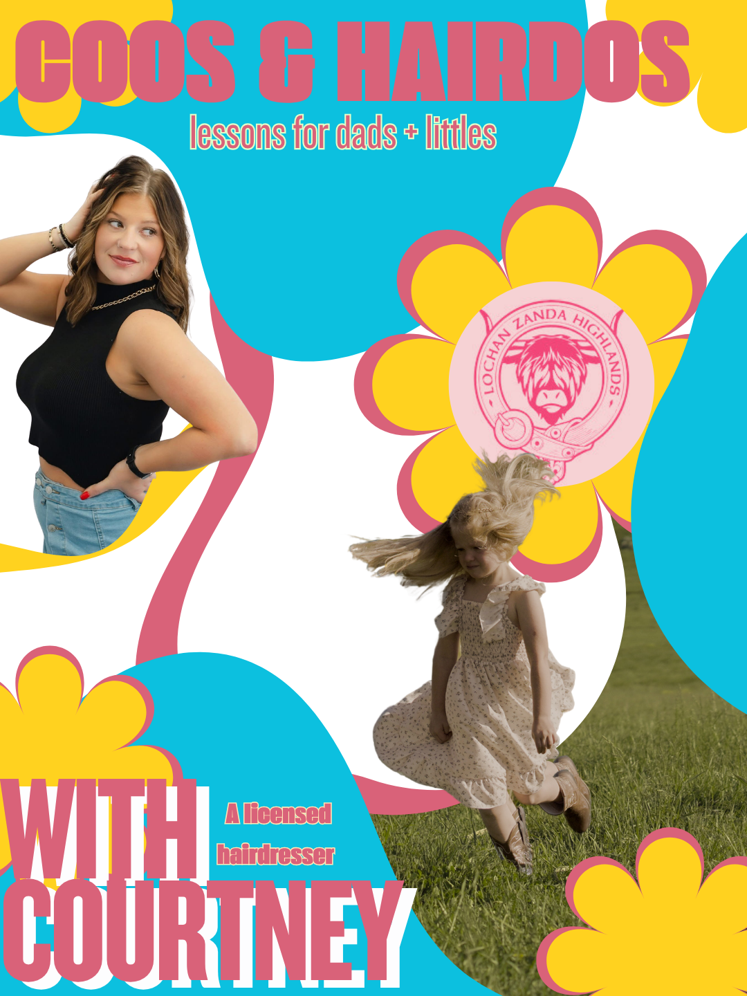 Coos & Hairdos - Father-Daughter Farm Day