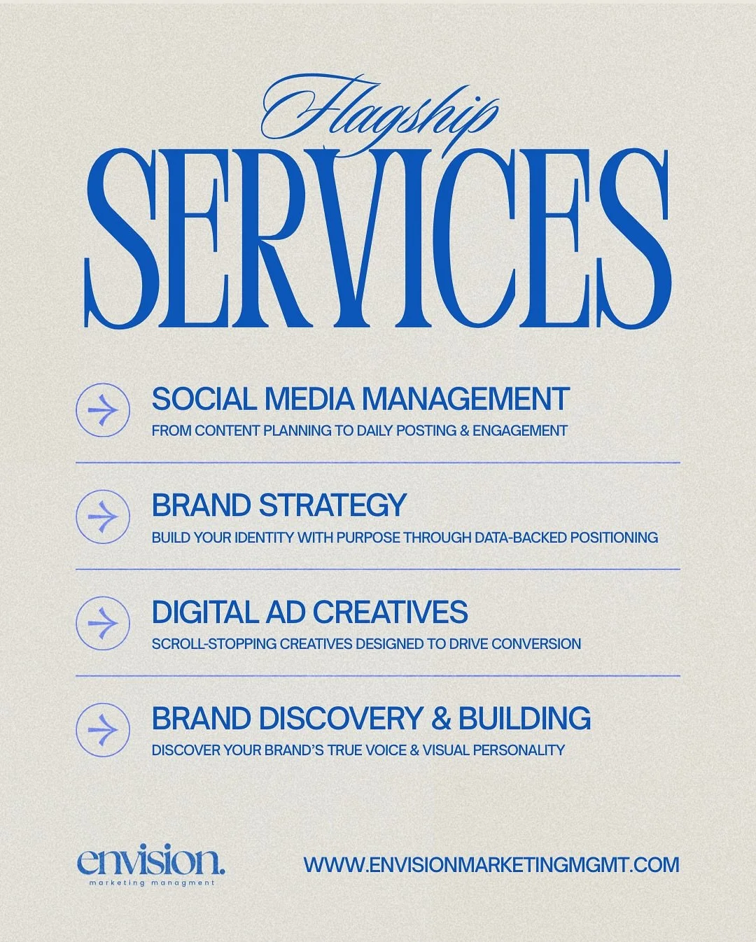 Less noise. More intention. More growth. 🌿

We&rsquo;re redefining what it means to show up online. From bespoke brand identity development to full-service social media management, every detail is designed with intention &mdash; to help your busines