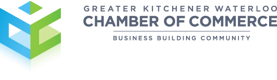 A proud member of the greater kitchener waterloo chamber of commerce. Tagline business building community.
