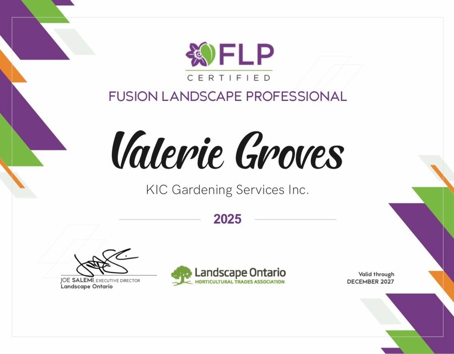 Thinking about a rain garden? 💦 🌱🌸
We now have a Certified Fusion Landscape Professional in house, and we&rsquo;ll be looking for opportunities to help our clients manage stormwater on site!

💧 Want to utilize rainwater for your garden?
💧 Have w
