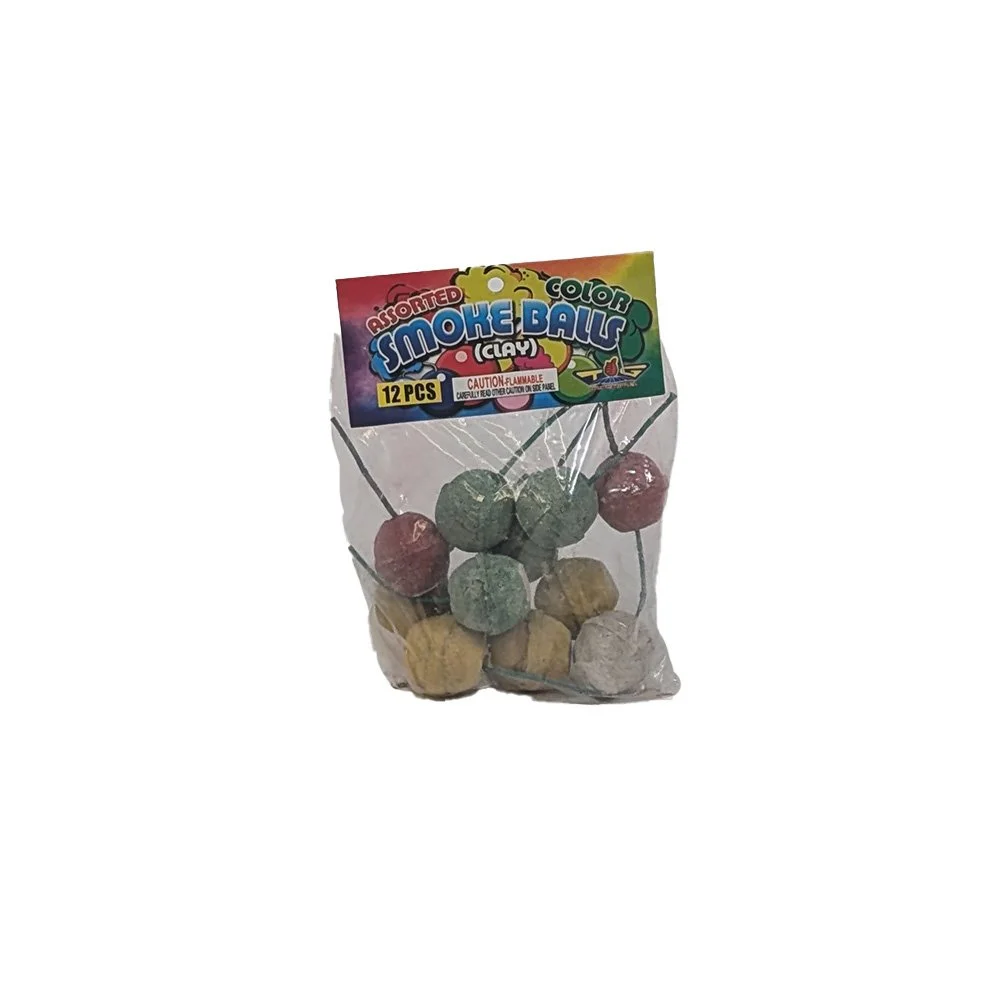 TG 12pcs Colored Smoke Balls