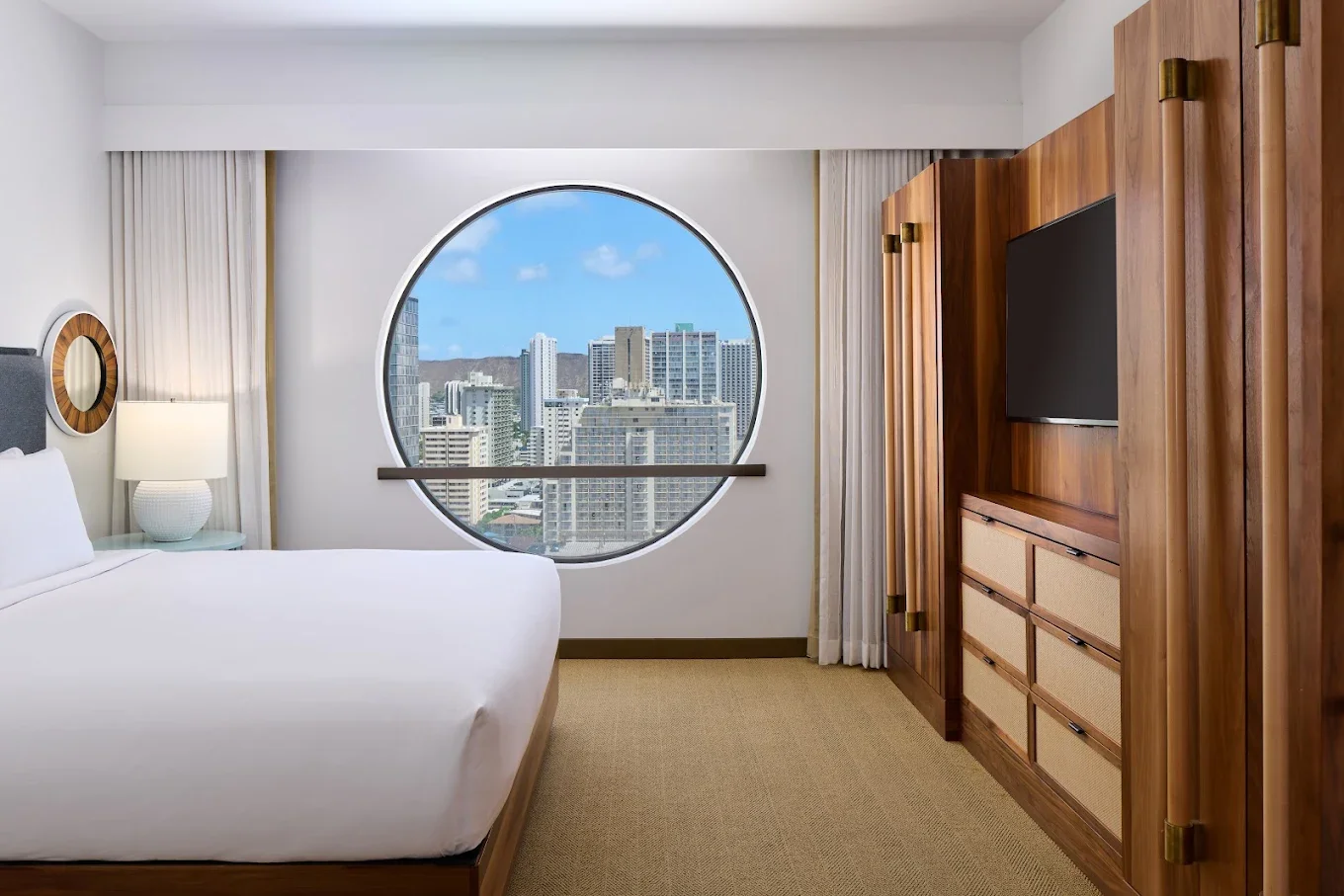 1 King Ocean View Suite Bedroom.webp