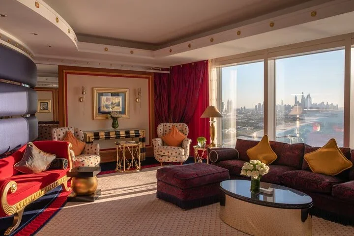 Burj Al Arab Jumeirah - Sky One Bedroom Suite Living Room.webp