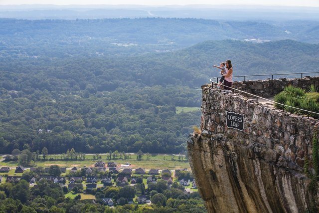 Lovers Leap, Rock City, Chattanooga