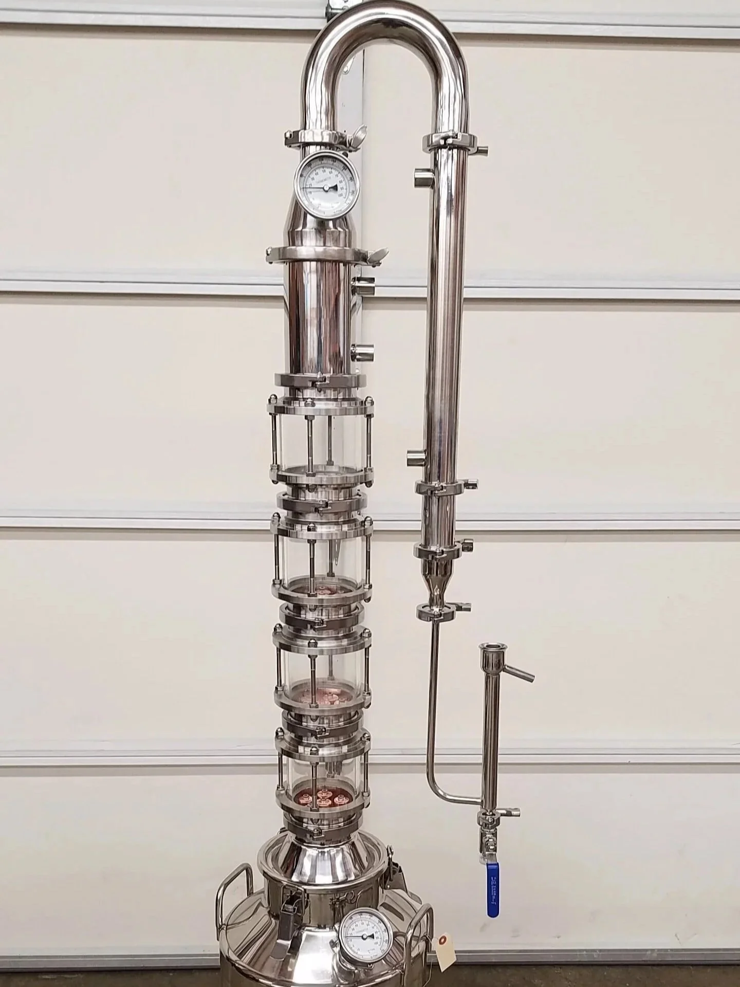 Modular Looking Glass Reflux Still - 4 inch