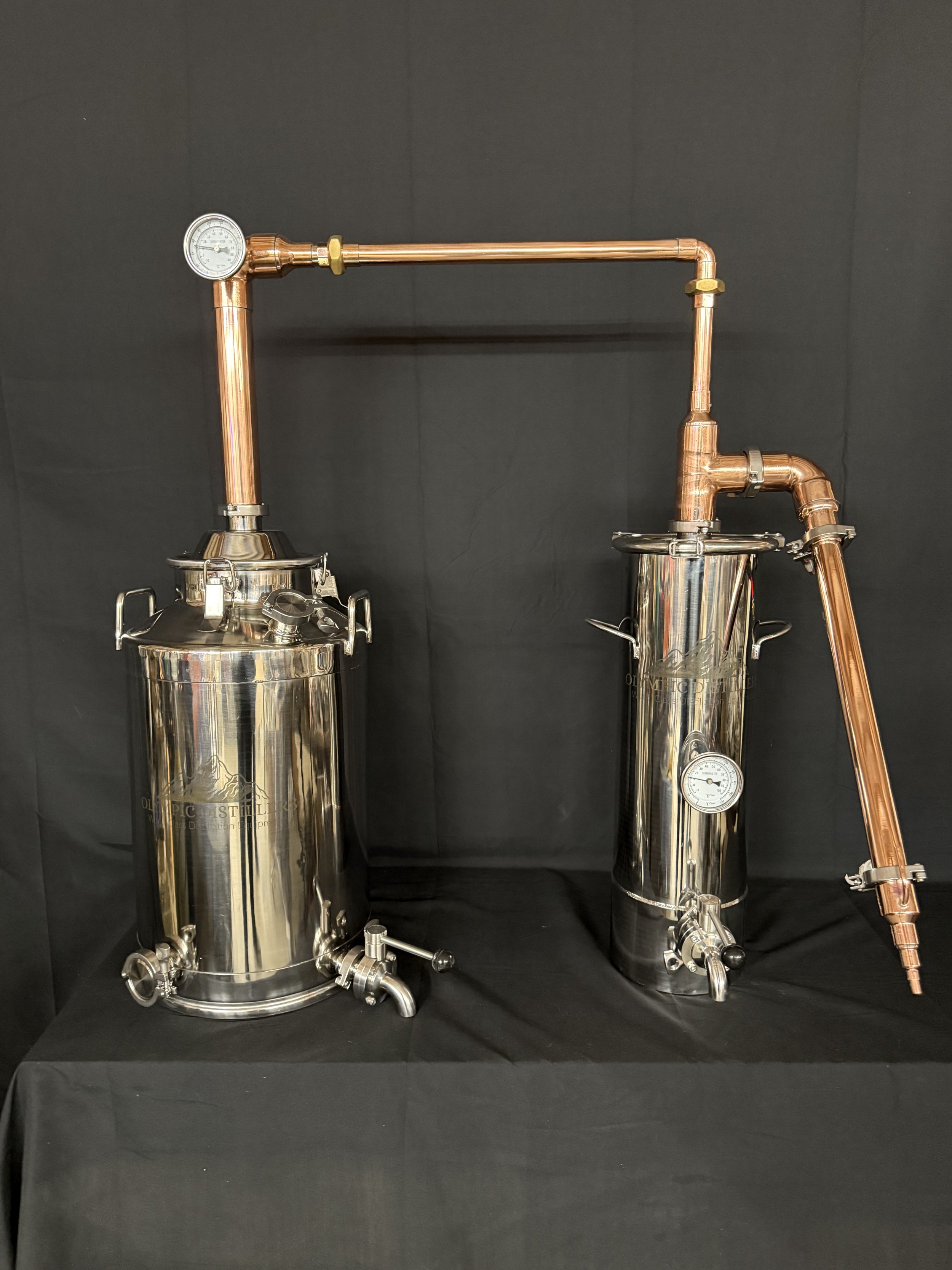 Copper Connecting Pipes for Thumper Attachment