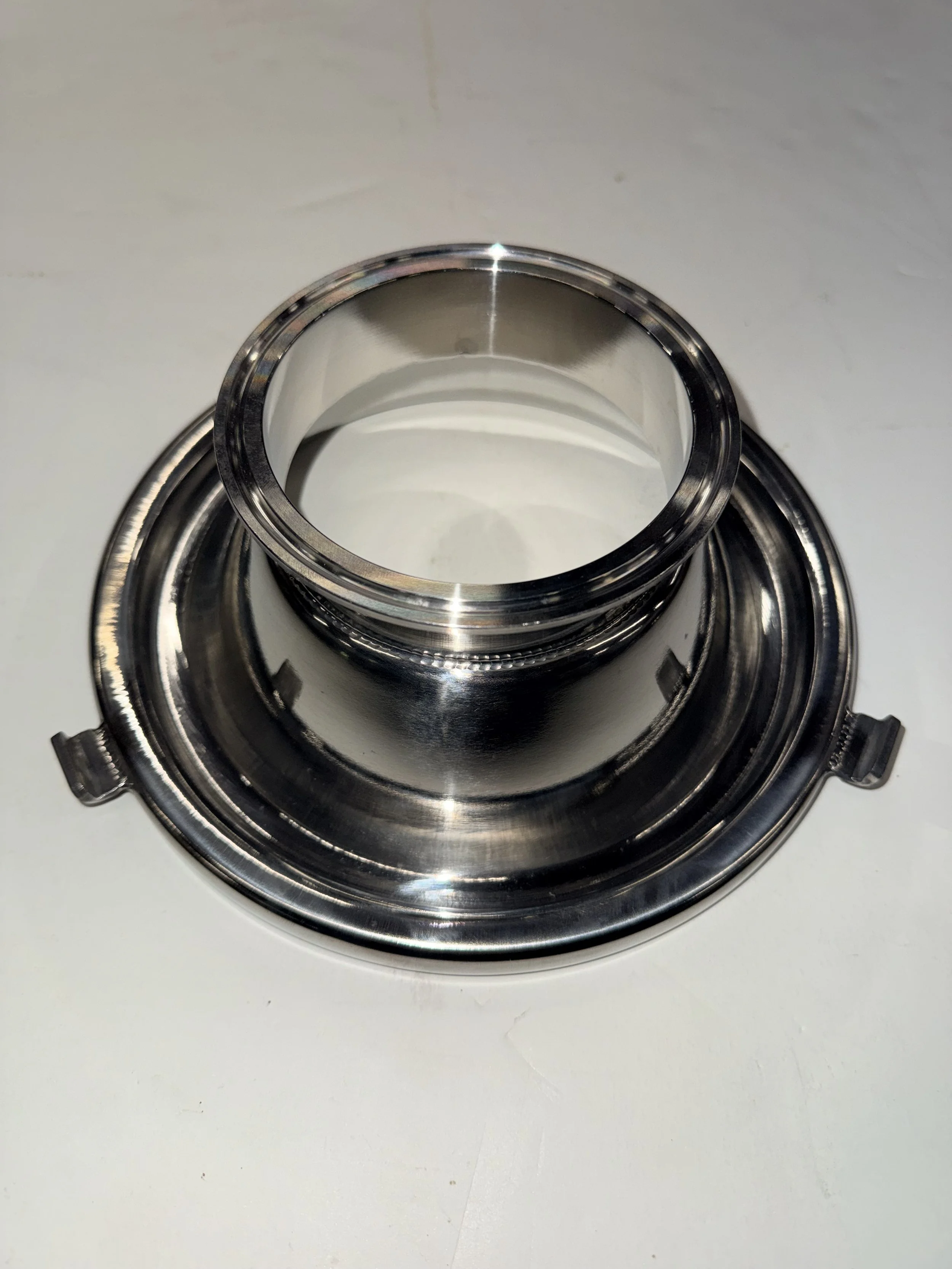 Stainless Steel Domed Lid - 4 inch Tri Clamp