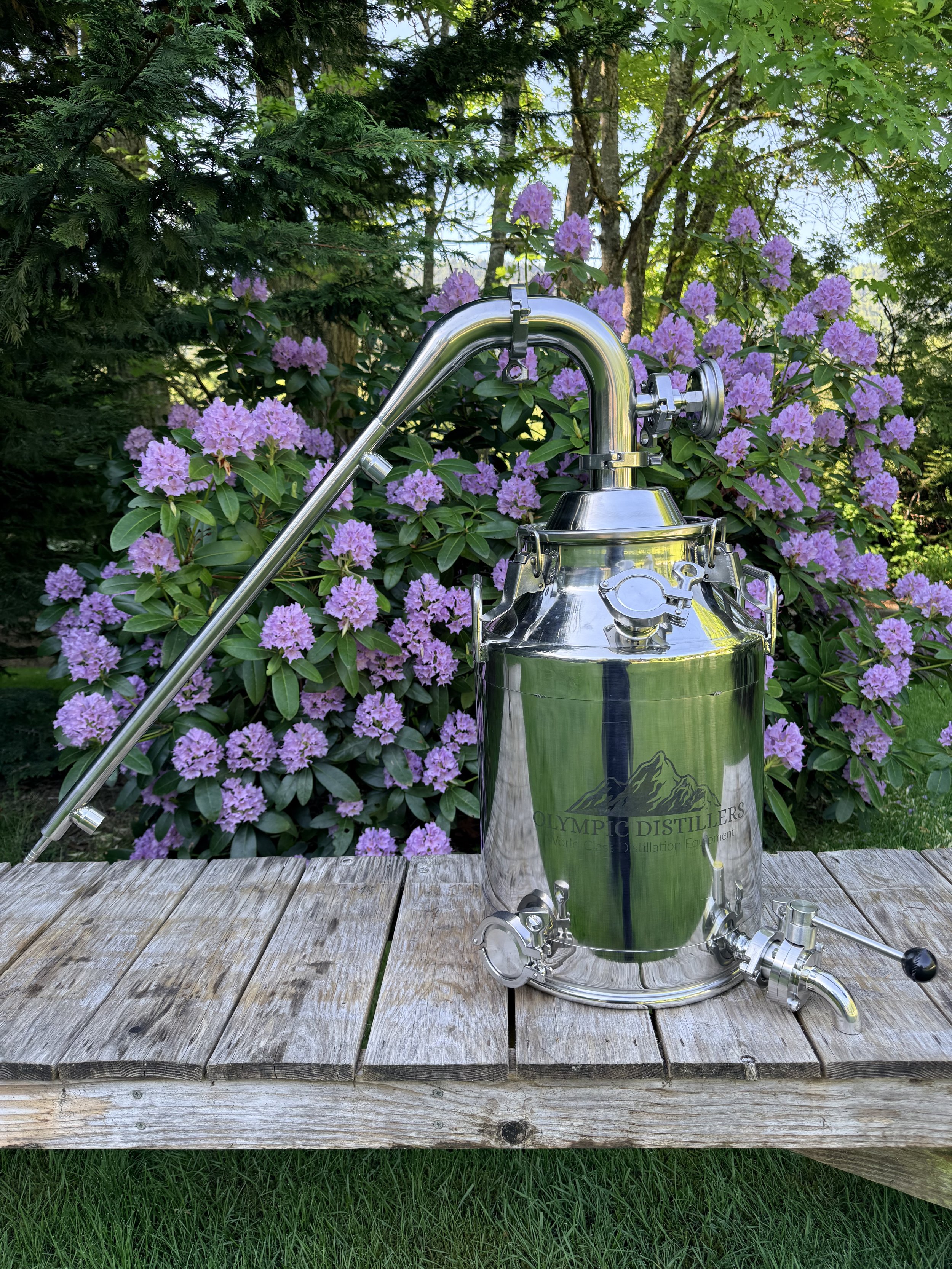 Stainless Steel Pot Still - 8 Gallon - 2 Inch