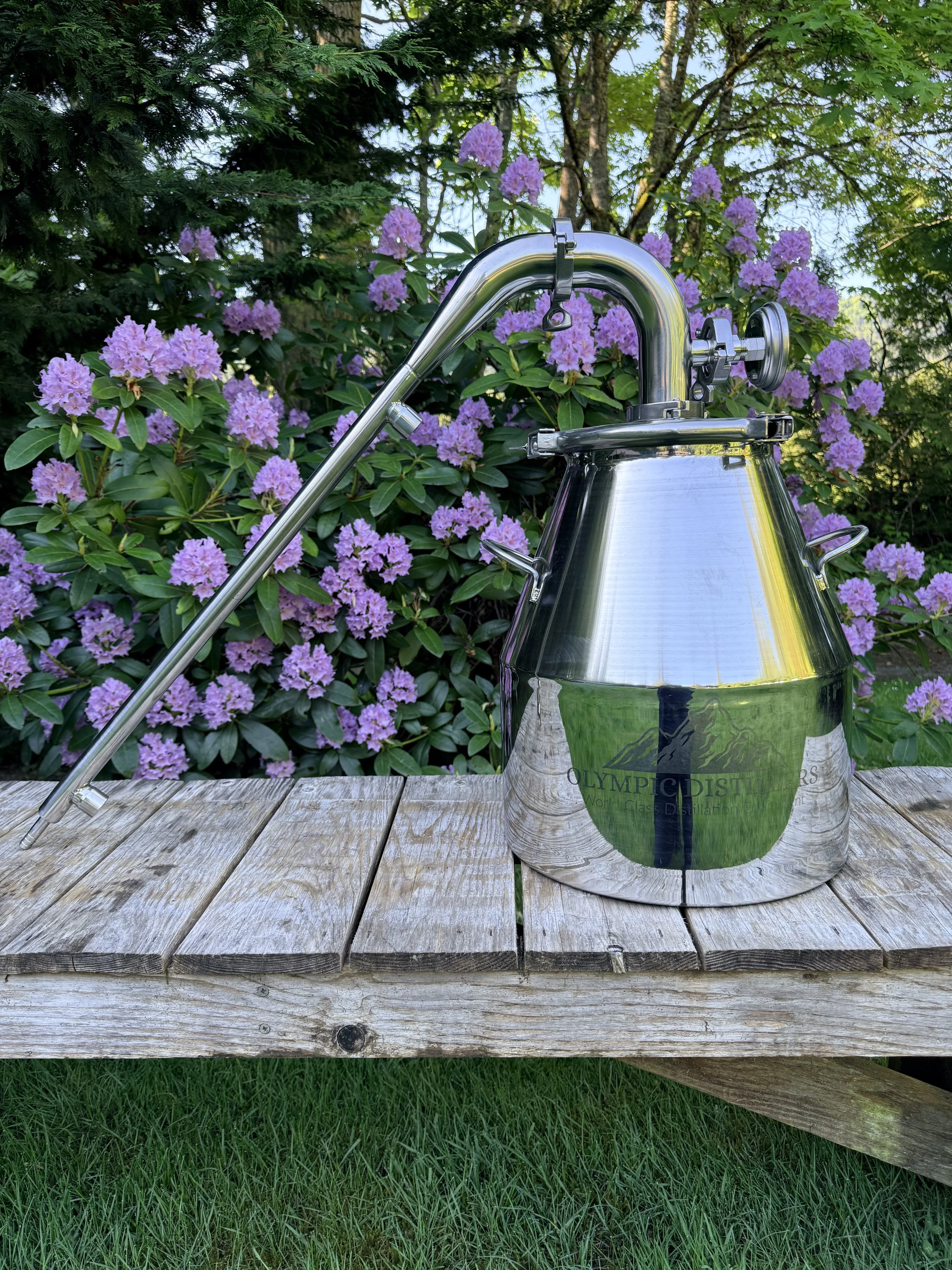 Stainless Steel Pot Still - 8 Gallon Economy - 2 Inch