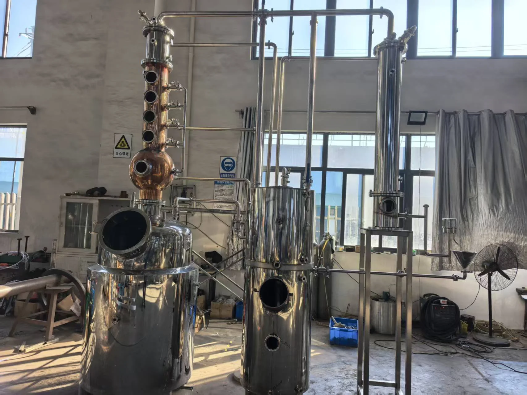 Thumper Still - 100 Gallon with Collection Tank | Olympic Distillers