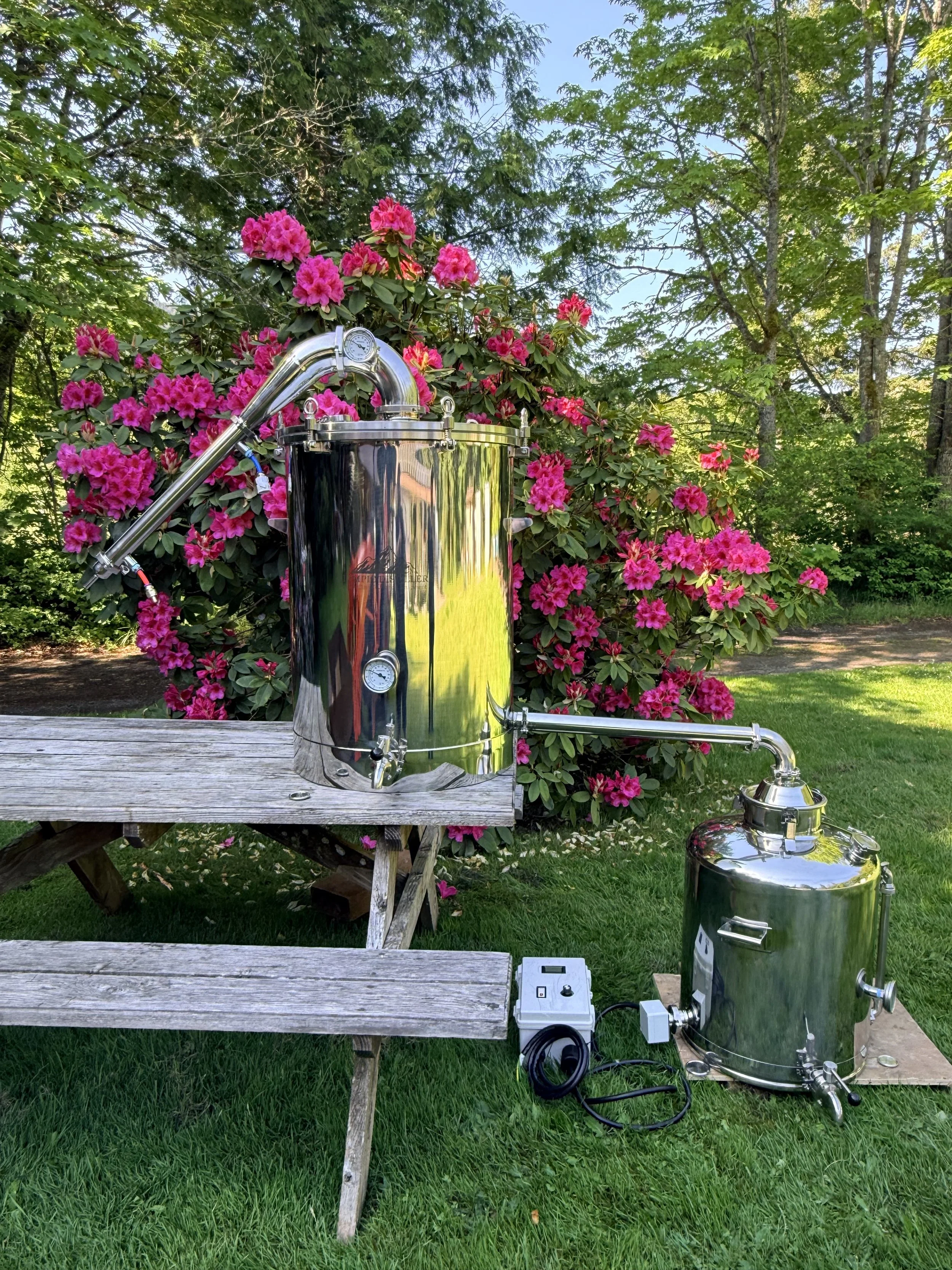essential oil still - stainless steel - 200L