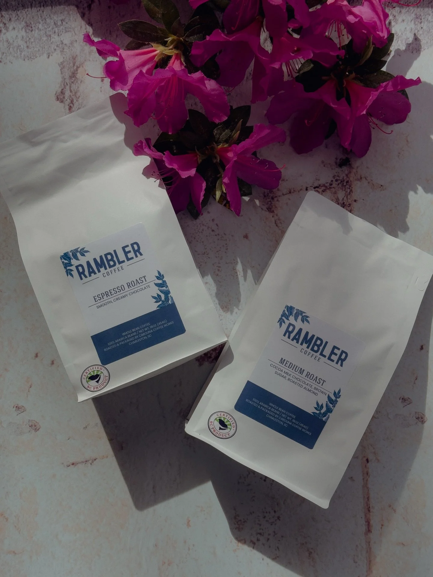 Only the best locally roasted coffee from @carolinacoffeeworks